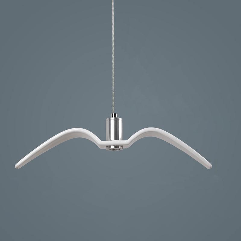Aviara LED Pendant Light Resin White A Dia 38cm x H 8cm / Warm Light 1001 Pendant light