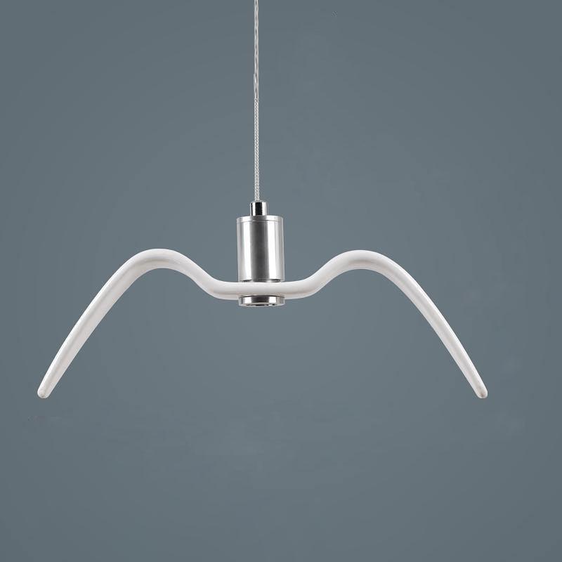 Aviara LED Pendant Light Resin White B Dia 32cm x H 12cm / Warm Light 1001 Pendant light