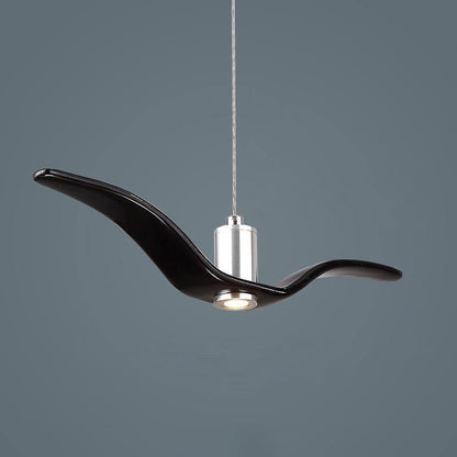 Aviara LED Pendant Light Resin Black C Dia 40cm x H 8cm / Warm Light 1001 Pendant light