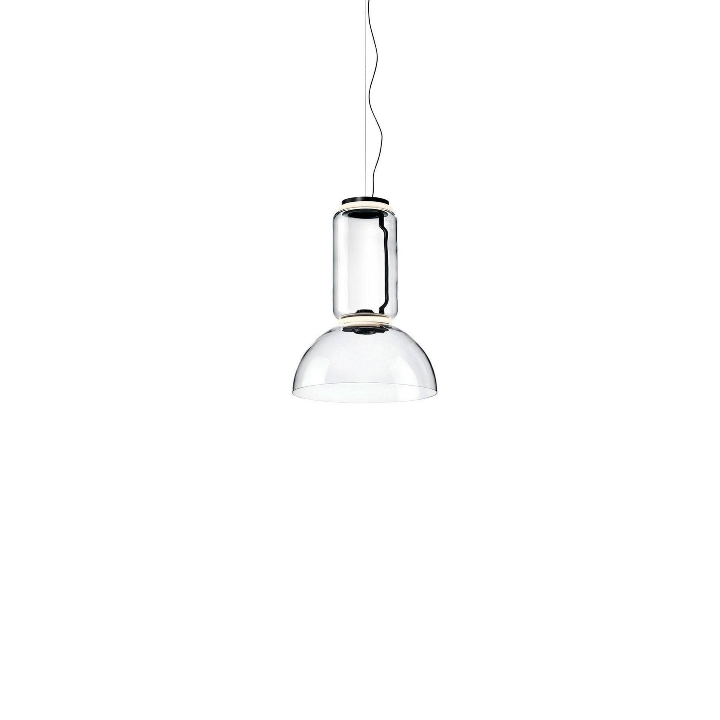 Cylindrical LED Pendant Light ∅ 15.8″ x H 20.9″ / Dia 40cm x H 53cm / Warm Light 1001 Pendant light