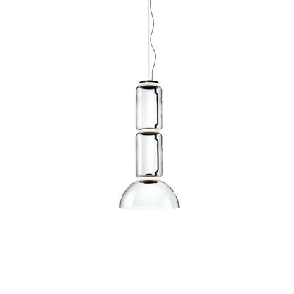 Cylindrical LED Pendant Light ∅ 15.8″ x H 33.5″ / Dia 40cm x H 85cm / Warm Light 1001 Pendant light
