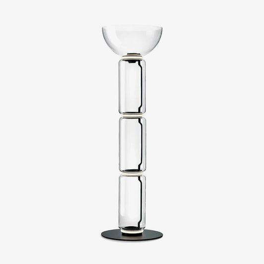 Bamboo Glass Floor Lamp Floor lamp