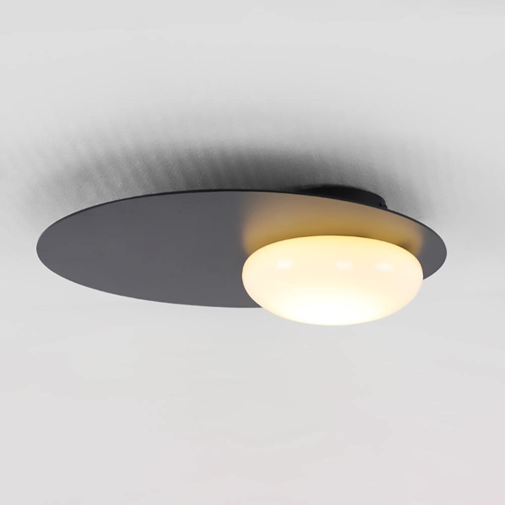 Nodes Angled Wall Sconce ∅ 13.4″ x H 13.4″ / Dia 34cm x H 34cm / Black / Warm White Wall lamp