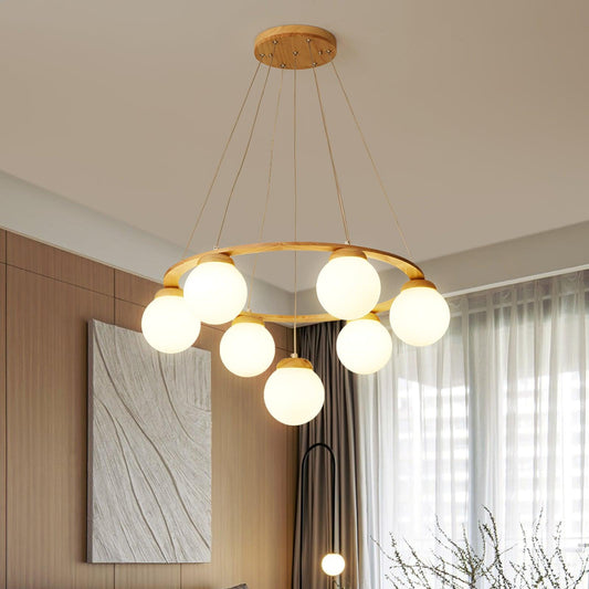 Miira Wood Chandelier Chandelier