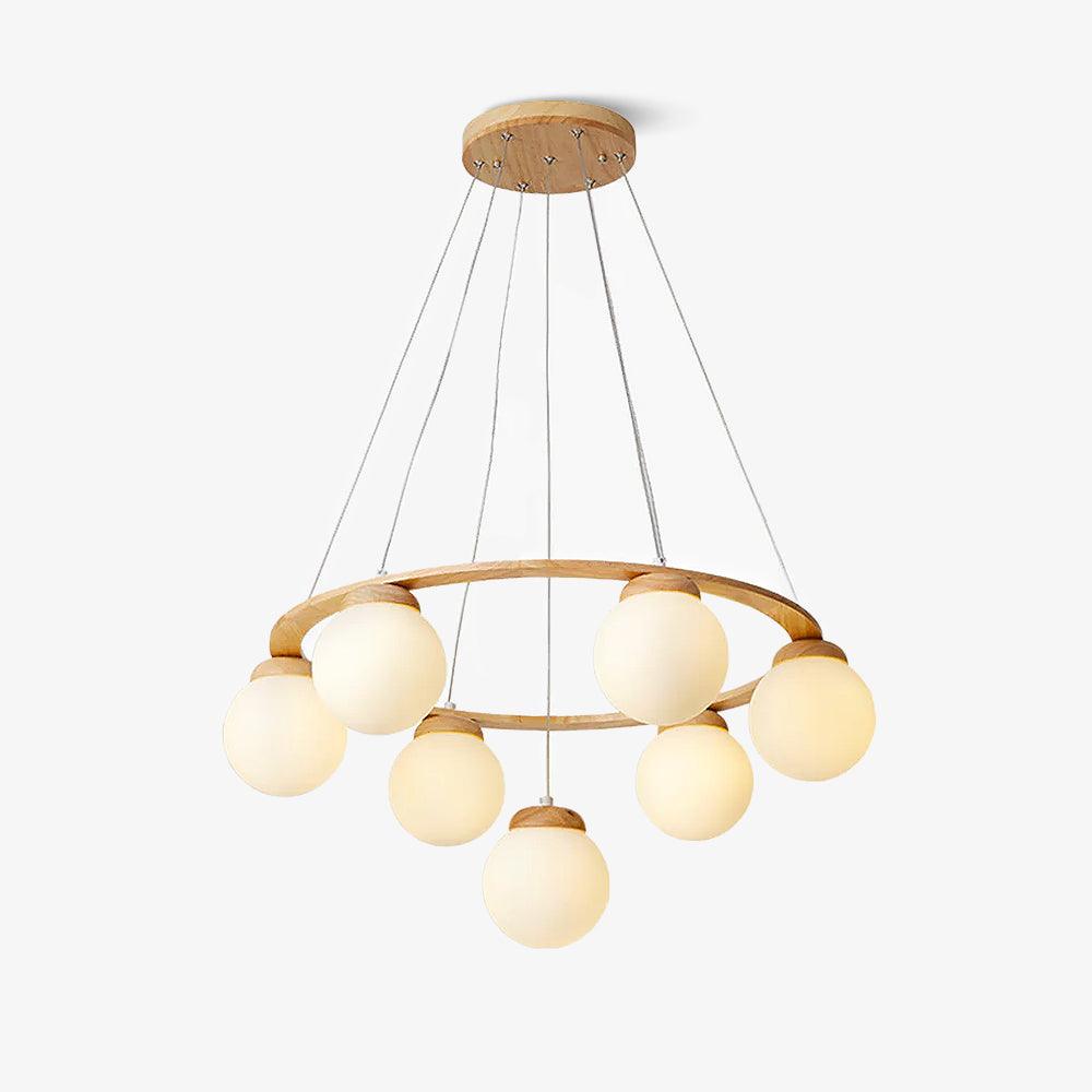 Miira Wood Chandelier Chandelier