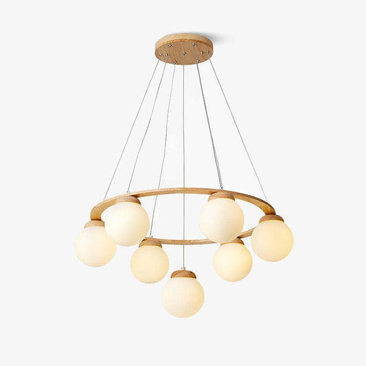 Miira Wood Chandelier Chandelier