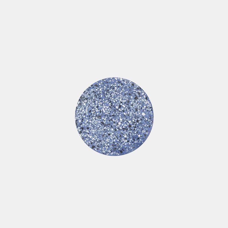 Terrazzo Wall Lamp ∅ 7″ x H 1.7″ / Dia 18cm x H 4.3cm / Blue / Warm Light Wall lamp