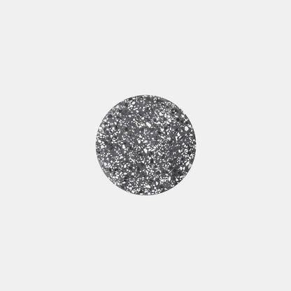 Terrazzo Wall Lamp ∅ 7″ x H 1.7″ / Dia 18cm x H 4.3cm / Black / Warm Light Wall lamp