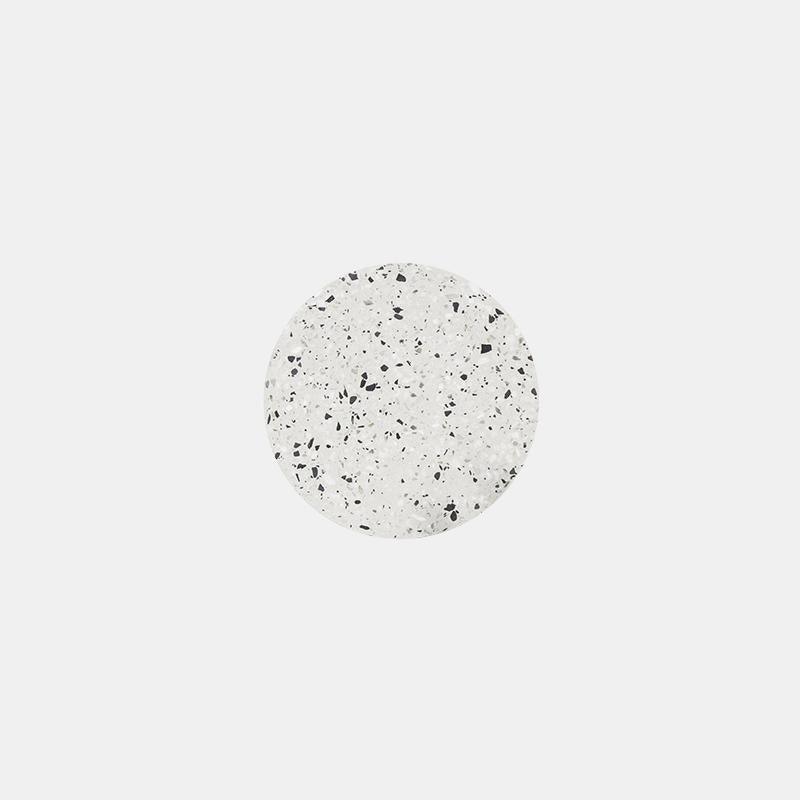 Terrazzo Wall Lamp ∅ 7″ x H 1.7″ / Dia 18cm x H 4.3cm / White / Warm Light Wall lamp