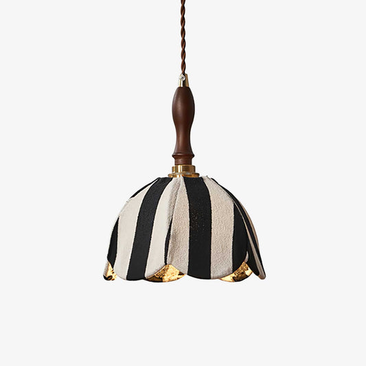 Marbre Stripe Pendant Light ∅ 7.9’’ x H 11’’ / Black & White 1001 pendant Lamp