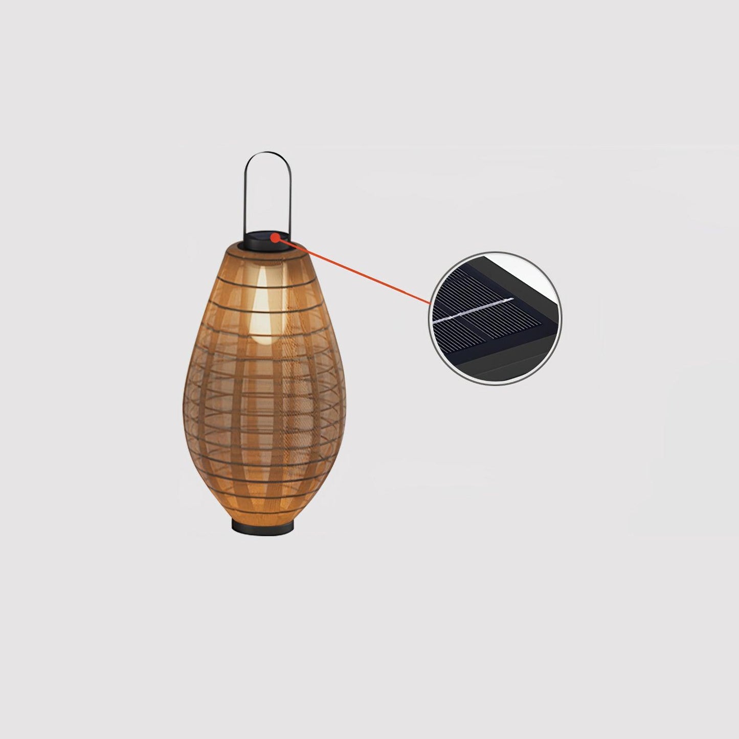 Oasis Mesh Beacon Outdoor Lamp ∅ 14.6″ x H 33.5″ / Dia 37cm x H 85cm / Model B: Solar-Powered Version / Warm Light