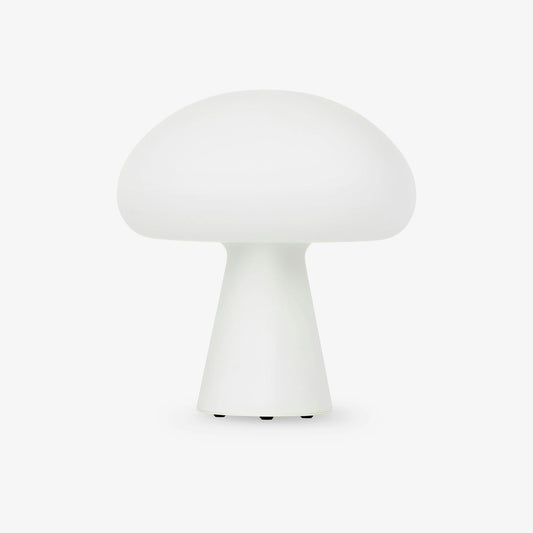 Obello Portable Built-in Battery Table Lamp ∅ 8.7″ x H 9.4″ / Dia 22cm x H 24cm / White / Three-Color Changing Light