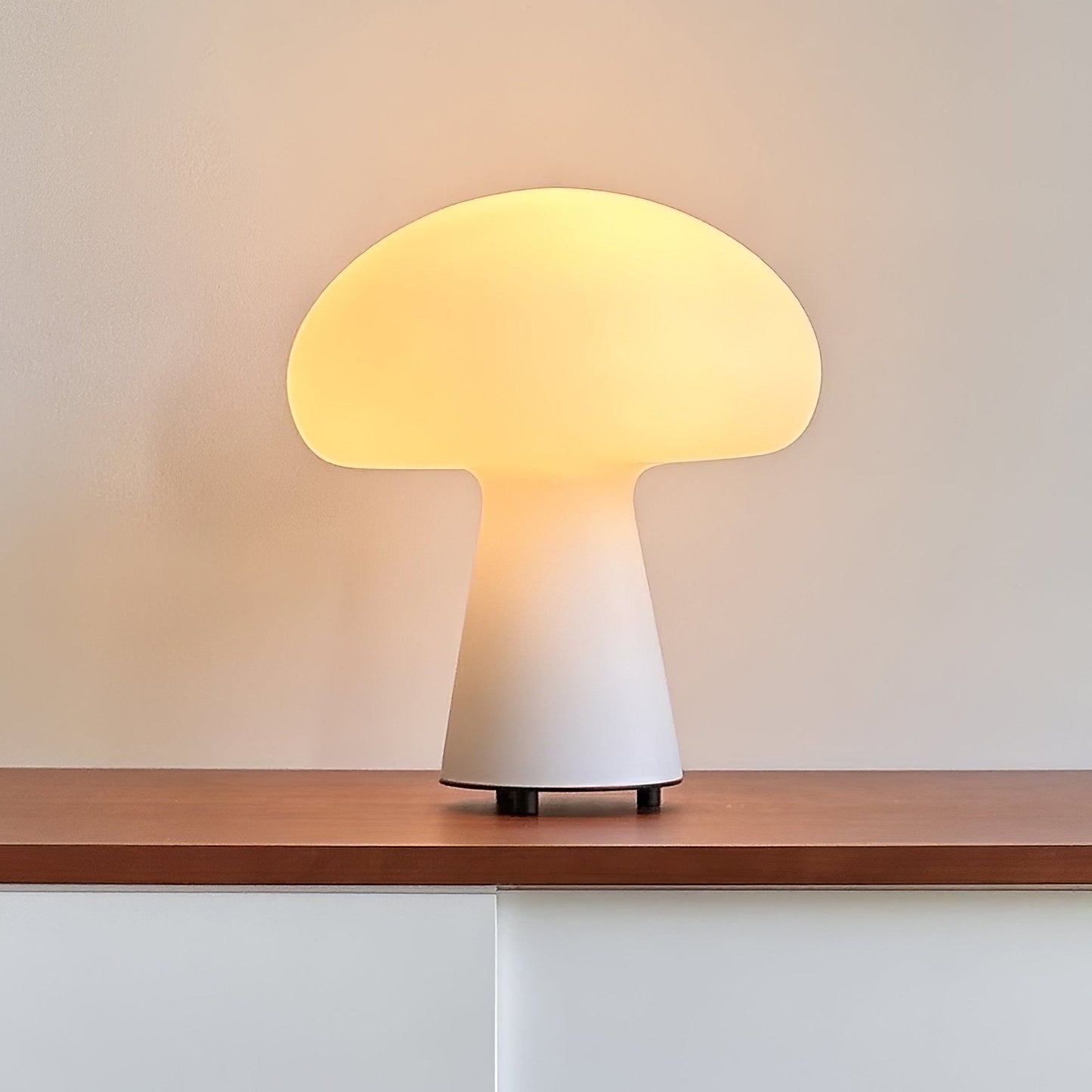 Obello Portable Built-in Battery Table Lamp ∅ 8.7″ x H 9.4″ / Dia 22cm x H 24cm / White / Three-Color Changing Light