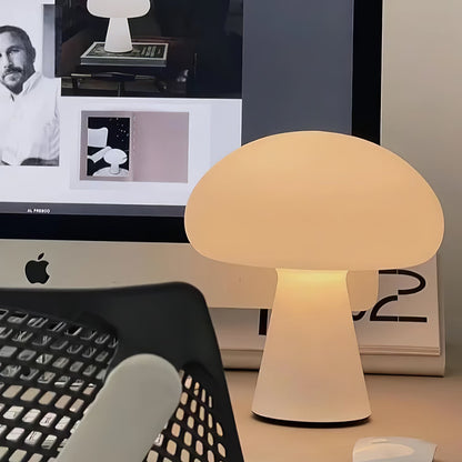 Obello Portable Built-in Battery Table Lamp ∅ 8.7″ x H 9.4″ / Dia 22cm x H 24cm / White / Three-Color Changing Light