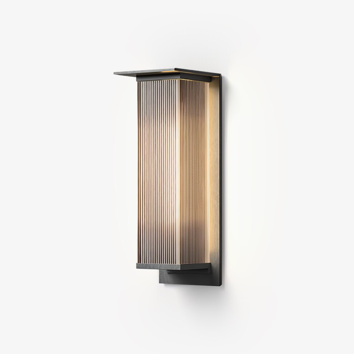 Oleron Box Outdoor Solar Wall Lamp Outdoor Lighting
