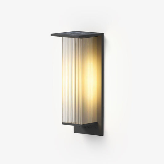 Oleron Box Outdoor Solar Wall Lamp Outdoor Lighting