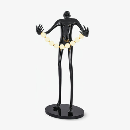 Orb Juggler Sculpture Floor Lamp Floor lamp