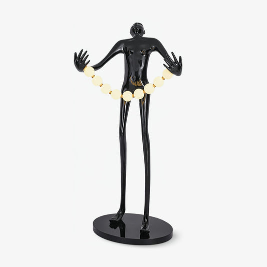 Orb Juggler Sculpture Floor Lamp Floor lamp