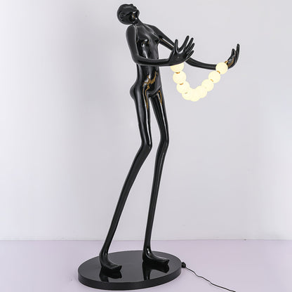 Orb Juggler Sculpture Floor Lamp Floor lamp