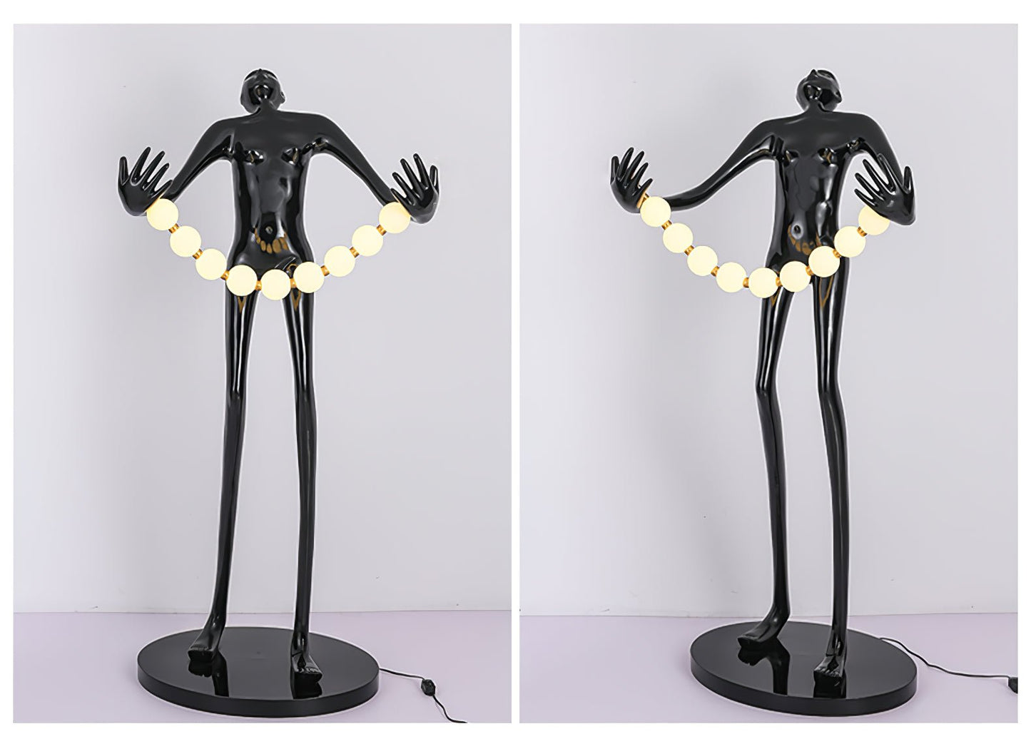Orb Juggler Sculpture Floor Lamp Floor lamp