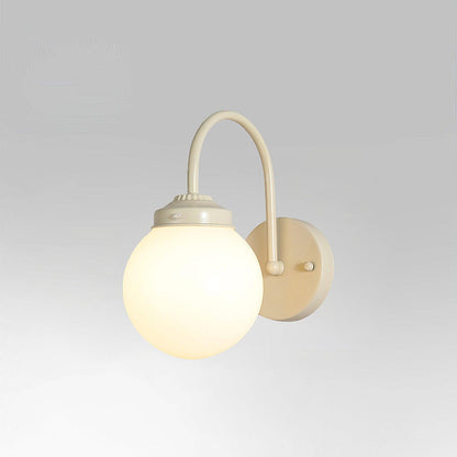 Orb Surface Wall Lamp ∅ 5.9″ x H 10.2″ / Dia 15cm x H 26cm / Beige Wall lamp