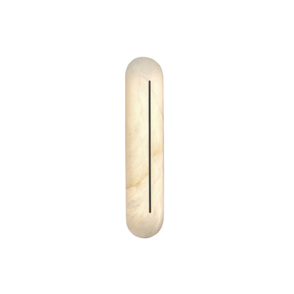 Orbison Wall Lamp ∅ 3.9″ x H 18.1″ / Black & White / Warm Light Wall lamp