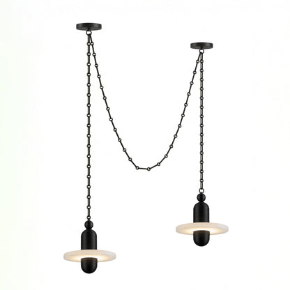 Orbital Drift Chain Chandelier