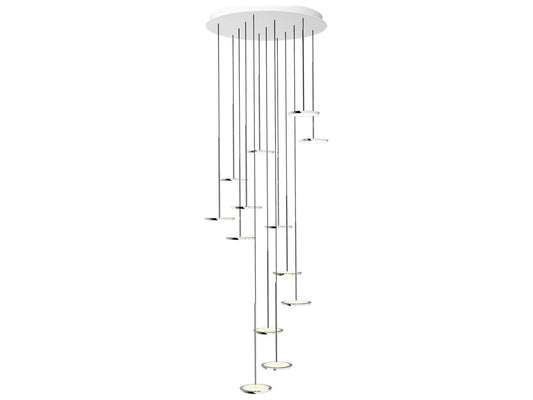 Pablo Sky Solo 5-Light Chrome Linear Chandelier