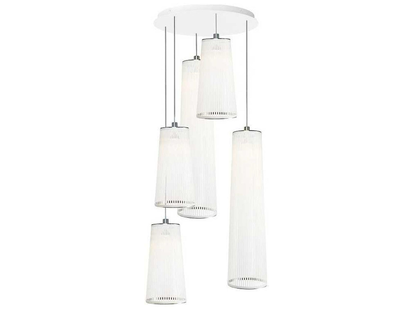 Pablo Solis 5-Light Mixed Pendant Chandelier
