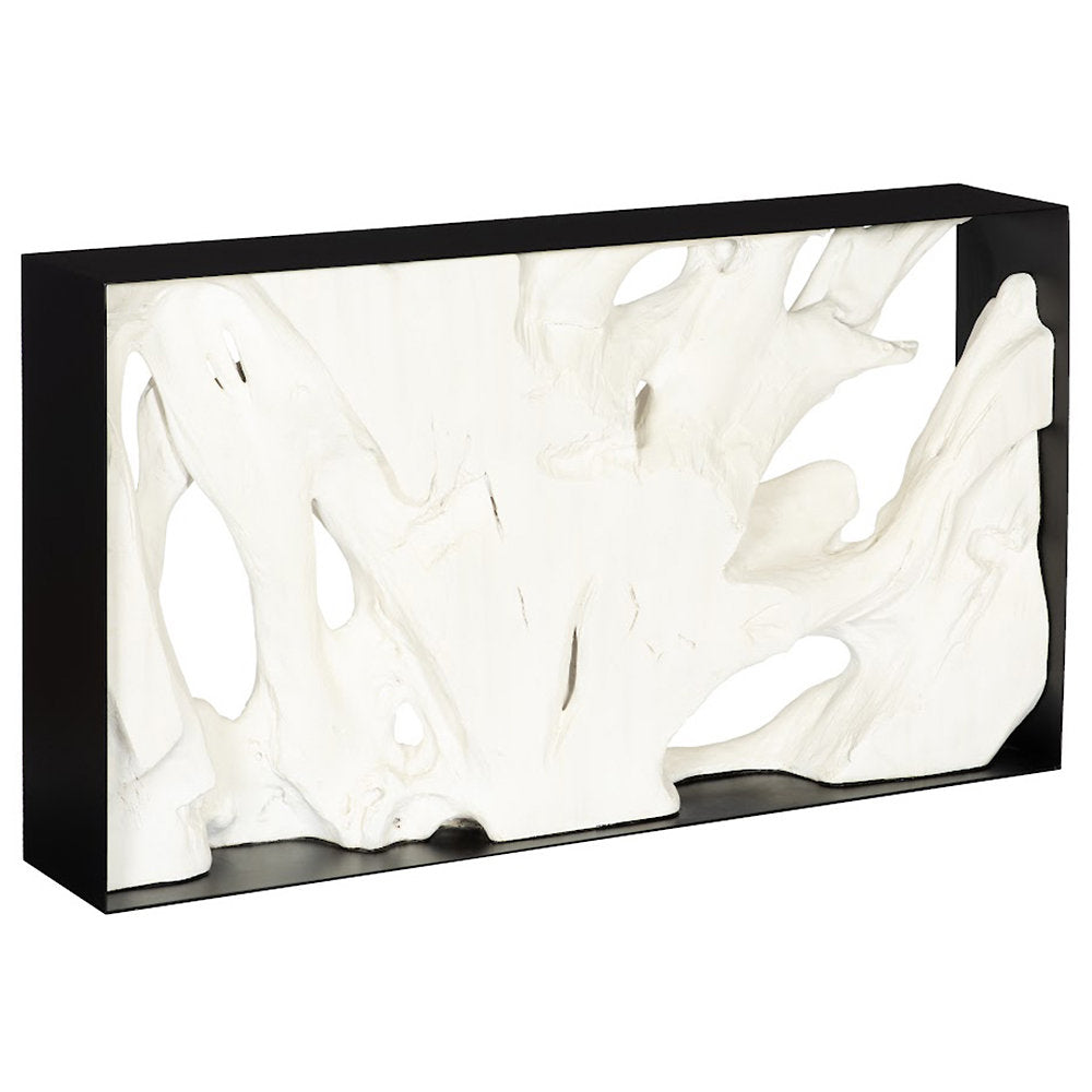 Cast Root Framed Console Table