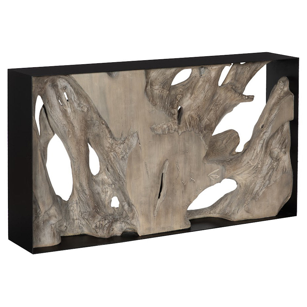 Cast Root Framed Console Table