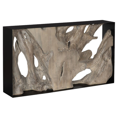 Cast Root Framed Console Table