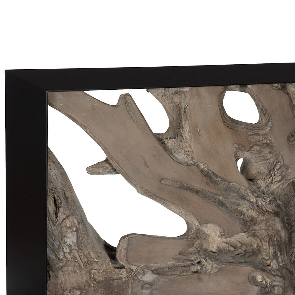 Cast Root Framed Console Table