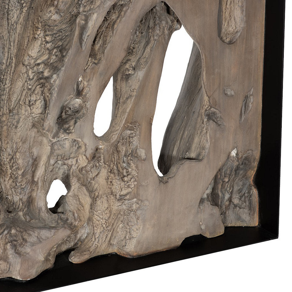 Cast Root Framed Console Table