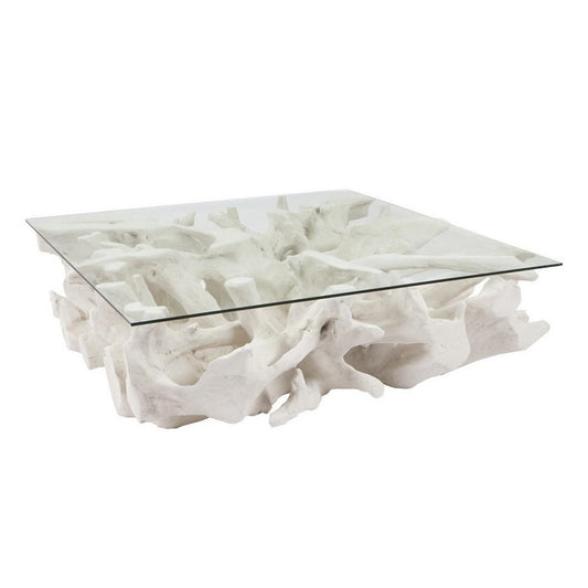 Cast Root Square Coffee Table