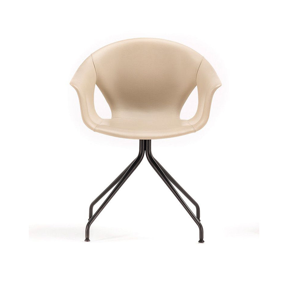 Ginger Ale 4 Spokes Small Armchair