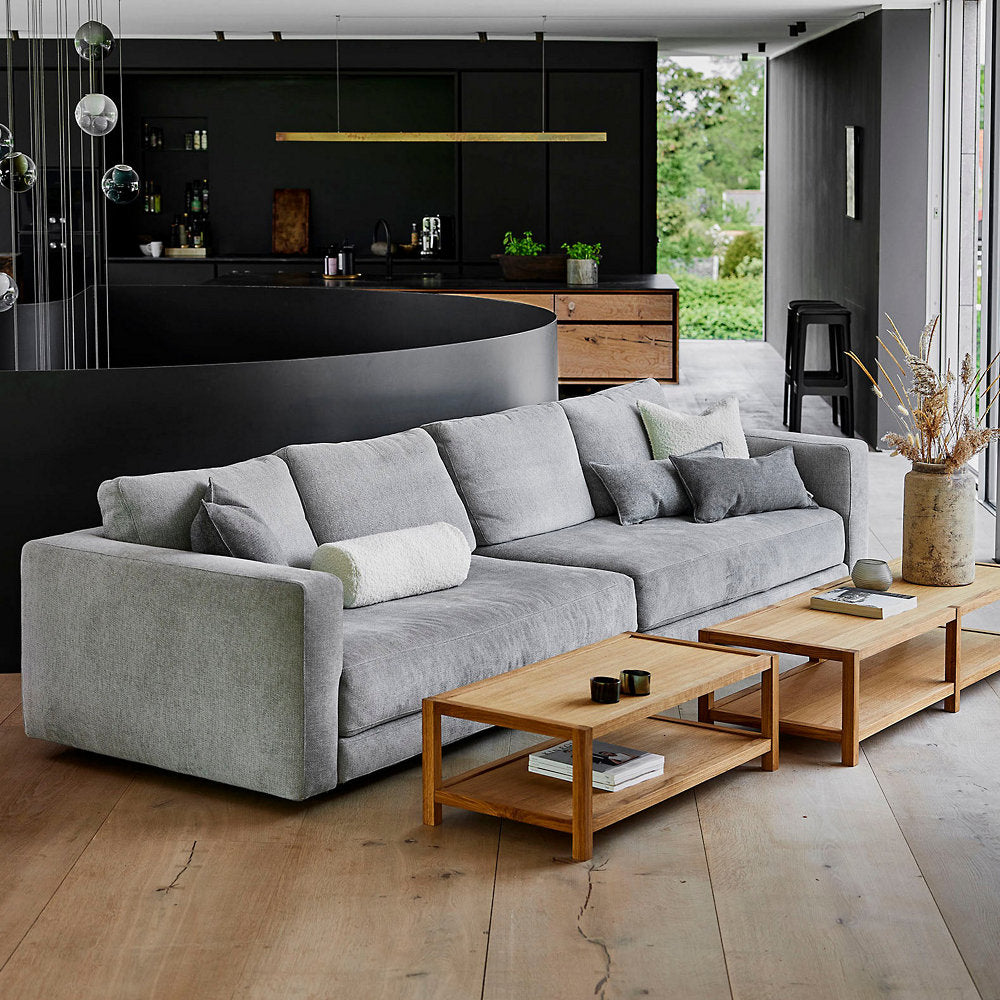 Scale 2-Seater Sofa with Double Daybed and Armrest