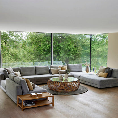 Scale 2-Seater Sofa with Double Daybed and Armrest