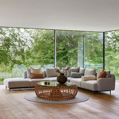 Aura 2-Seater Low Armrest Sofa