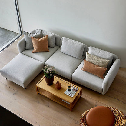 Aura 3-Seater High Armrest Sofa