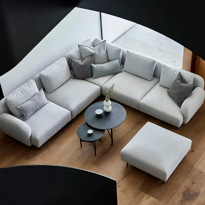 Aura 3-Seater High Armrest Sofa