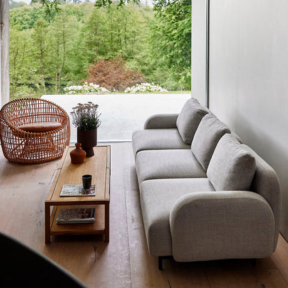 Aura 3-Seater High Armrest Sofa