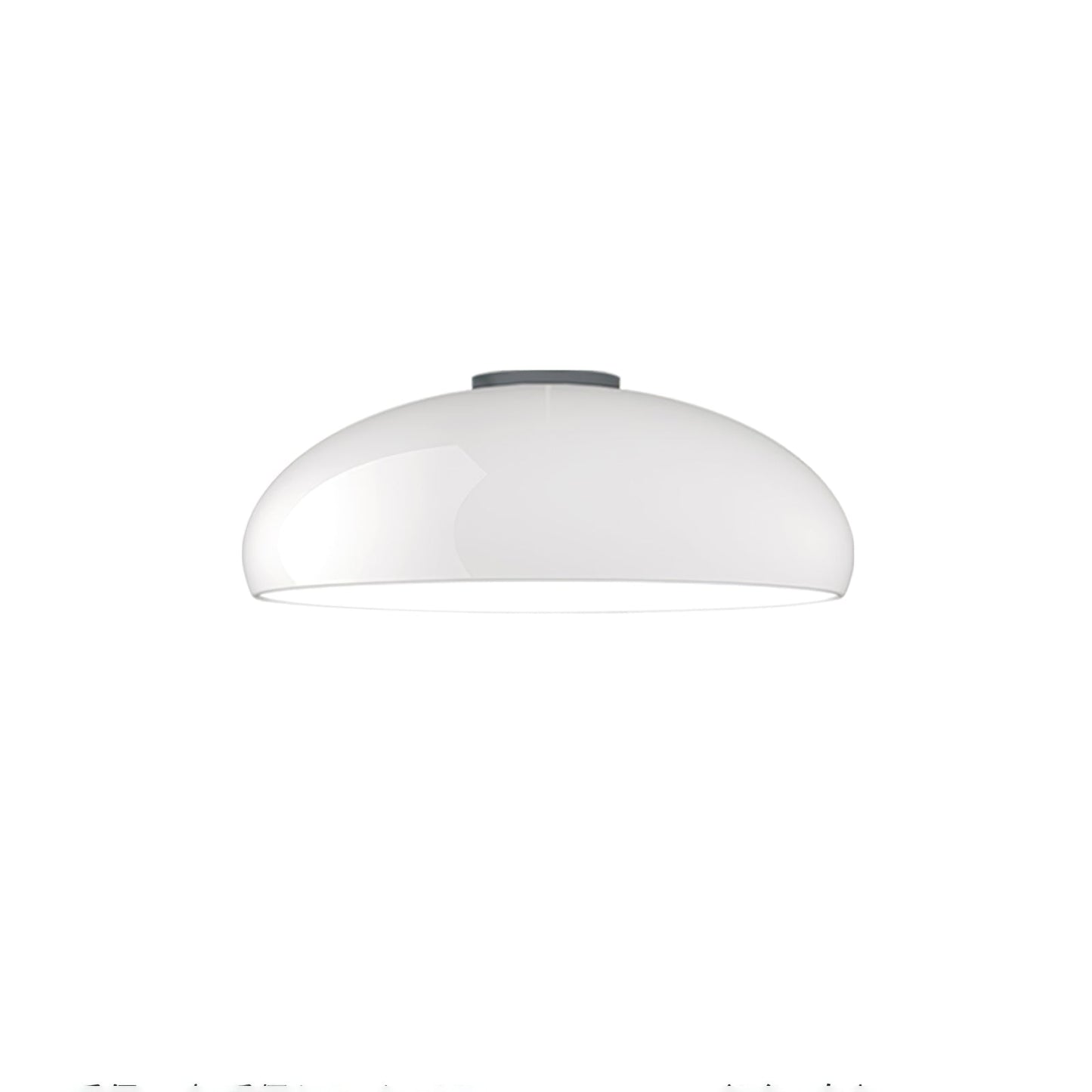 Pangen Ceiling Lamp ∅ 23.6″ x H 7.9″ / Dia 60cm x H 20cm / White Ceiling lamp