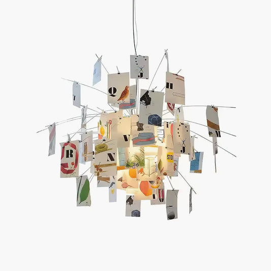 Paper Chandelier Chandelier