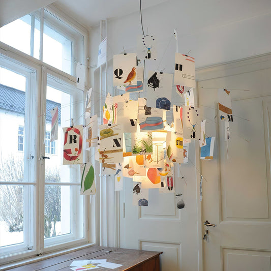 Paper Chandelier Chandelier