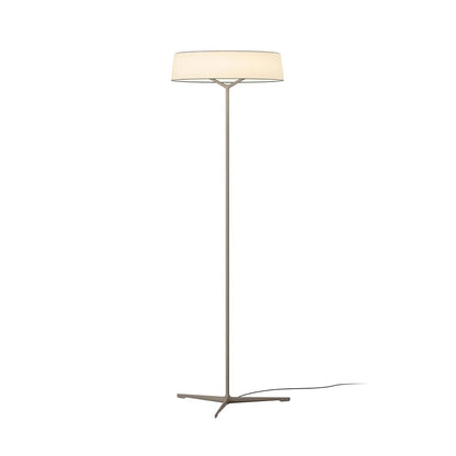 Dama Floor Lamp ∅ 17.7″ x H 55.1″ / Dia 45cm x H 140cm / Grey & White / Warm Light / US Plug Floor lamp