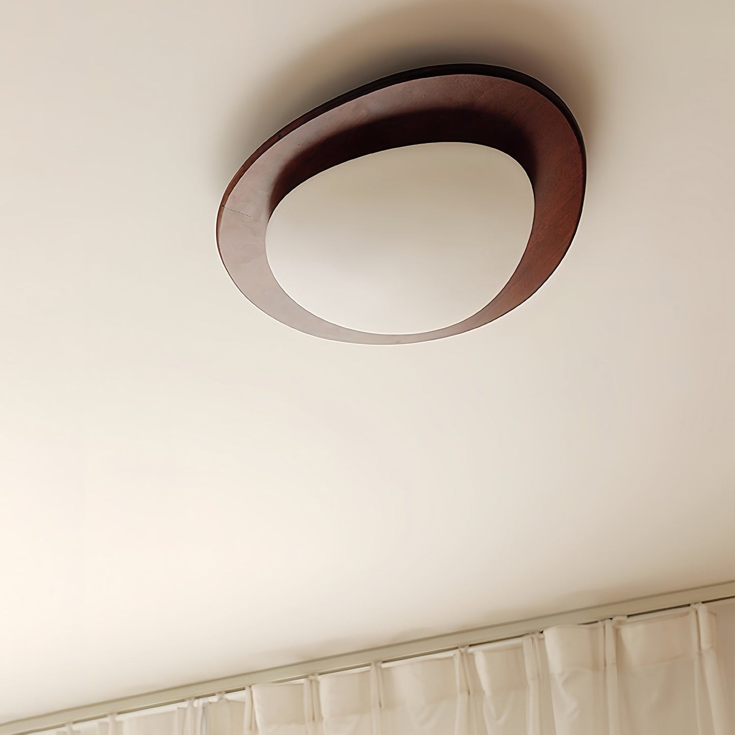 Pebble Walnut Ceiling Light Ceiling lamp