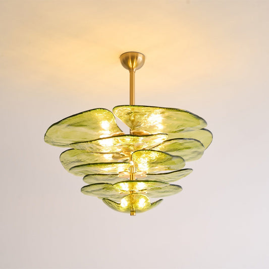 Petals Gold Murano Chandelier 1001 Chandelier