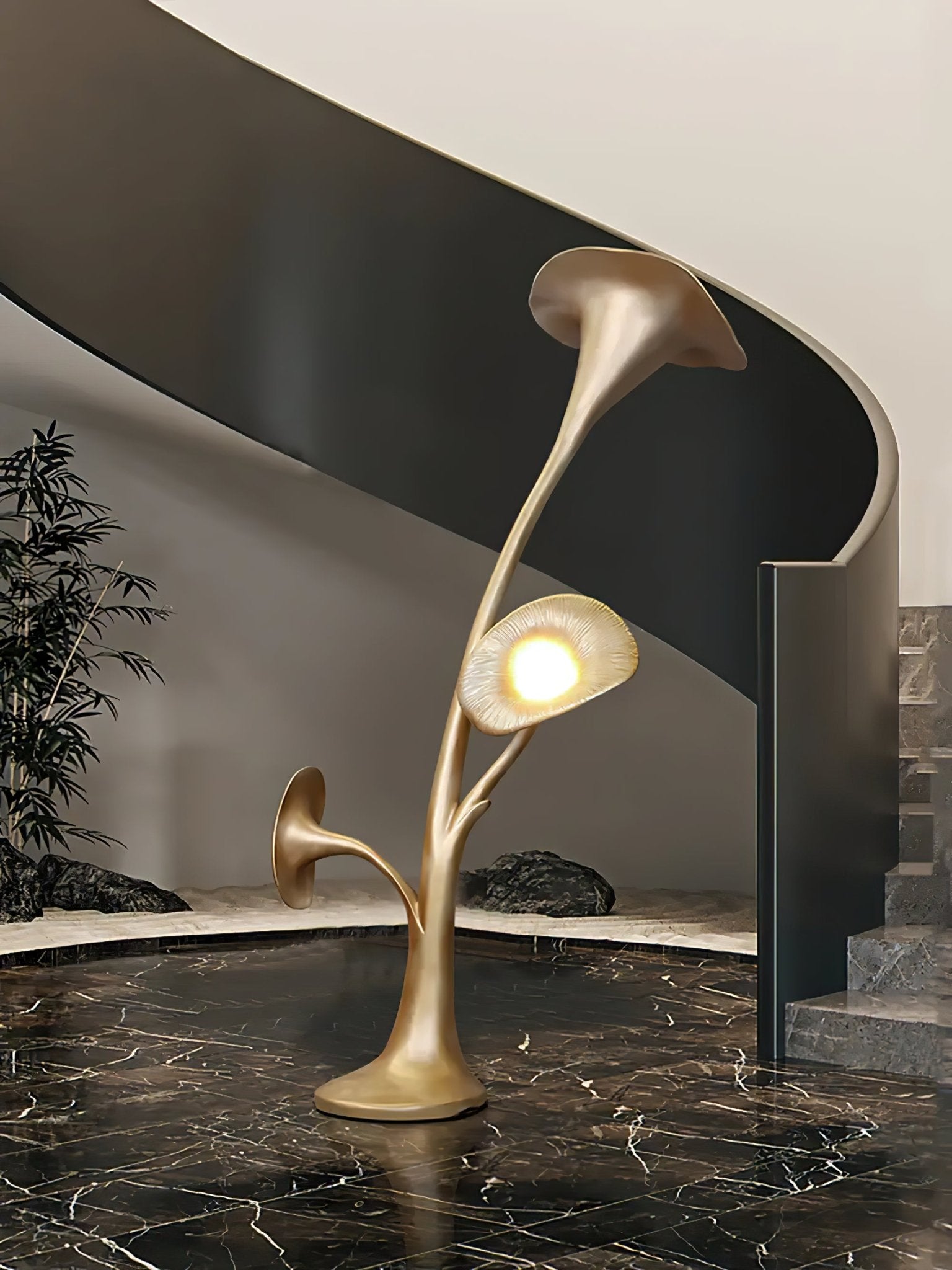 Petunia Sculpture Floor Lamp Floor lamp