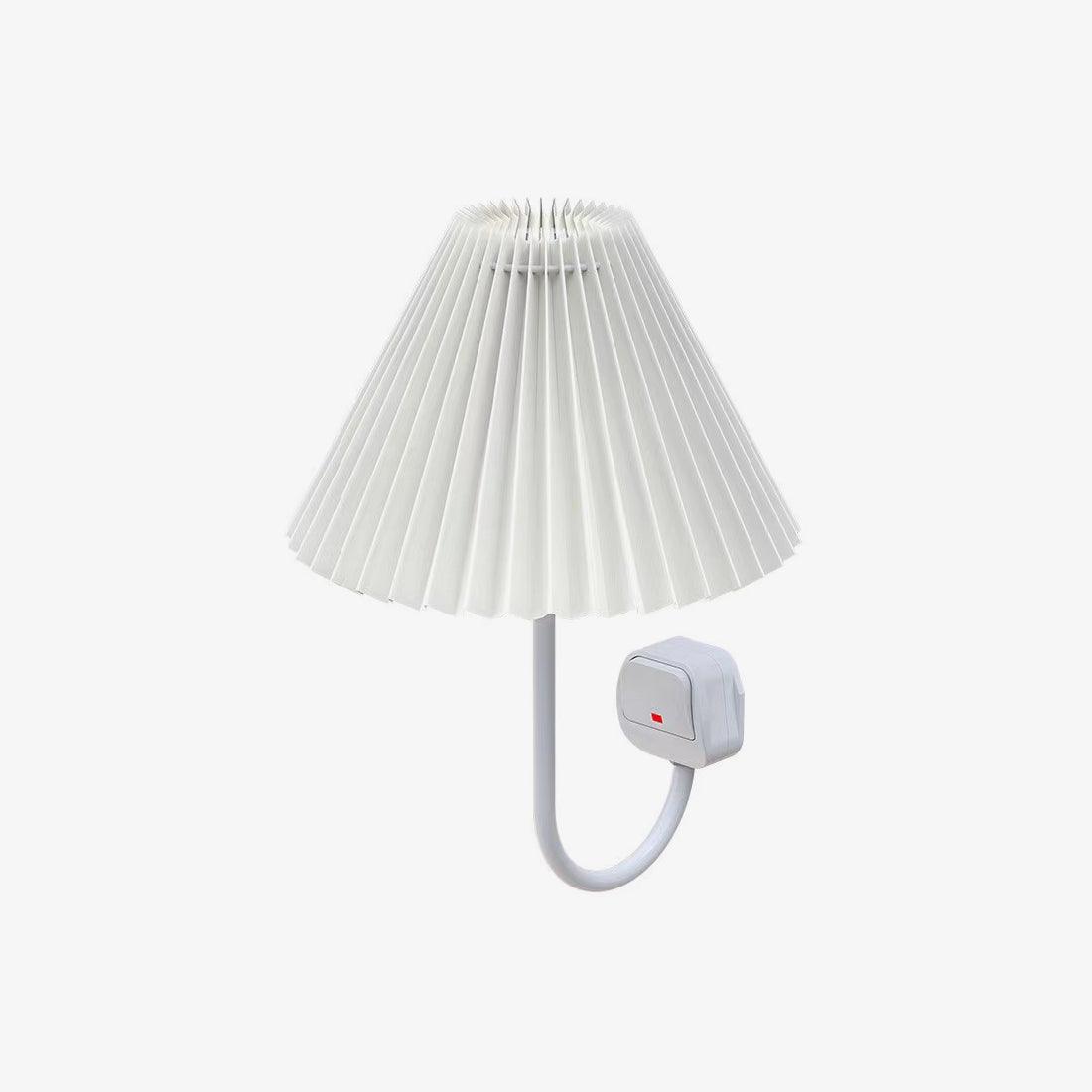 Plug-in Wall Light ∅ 7.9″ x H 12.2″ / Dia 20cm x H 31cm / White / US plug Wall lamp